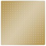 Cabezal ducha efecto lluvia acero inox cuadrado dorado 50x50 cm de vidaXL, Cabezales de ducha - Ref: Foro24-147712, Precio: 8...