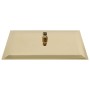 Cabezal ducha efecto lluvia acero inox cuadrado dorado 50x50 cm de vidaXL, Cabezales de ducha - Ref: Foro24-147712, Precio: 8...