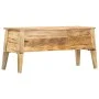 Caja de almacenaje de madera maciza de mango 99x35x48 cm de vidaXL, Baúles de almacenamiento - Ref: Foro24-286462, Precio: 17...