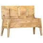 Caja de almacenaje de madera maciza de mango 99x35x48 cm de vidaXL, Baúles de almacenamiento - Ref: Foro24-286462, Precio: 17...