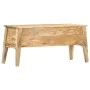 Caja de almacenaje de madera maciza de mango 99x35x48 cm de vidaXL, Baúles de almacenamiento - Ref: Foro24-286462, Precio: 17...