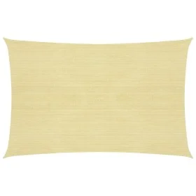 Toldo de vela HDPE beige 160 g/m² 2,5x3,5 m de vidaXL, Sombrillas - Ref: Foro24-311123, Precio: 27,55 €, Descuento: %
