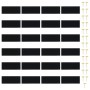 Mosquiteras para puerta bloque magnético 2 uds negro 220x100 cm de vidaXL, Mosquiteras para ventanas - Ref: Foro24-314687, Pr...