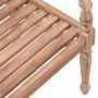 Sillas Batavia 2 unidades madera maciza de teca blanqueada de vidaXL, Sillas de jardín - Ref: Foro24-316034, Precio: 226,68 €...