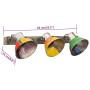 Lámpara de pared industrial multicolor E27 65x25 cm de vidaXL, Lámparas - Ref: Foro24-344389, Precio: 85,09 €, Descuento: %