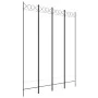 Biombo divisor de 4 paneles de tela blanco 160x200 cm de vidaXL, Divisores de ambientes - Ref: Foro24-350150, Precio: 43,31 €...