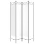 Biombo divisor de 4 paneles de tela blanco 160x200 cm de vidaXL, Divisores de ambientes - Ref: Foro24-350150, Precio: 44,18 €...