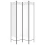 Biombo divisor de 4 paneles de tela blanco 160x200 cm de vidaXL, Divisores de ambientes - Ref: Foro24-350150, Precio: 43,31 €...