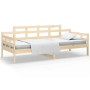 Sofá cama madera maciza de pino 90x190 cm de vidaXL, Camas y somieres - Ref: Foro24-820337, Precio: 97,07 €, Descuento: %