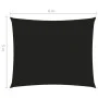 Toldo de vela rectangular tela Oxford negro 5x6 m de vidaXL, Sombrillas - Ref: Foro24-135769, Precio: 90,42 €, Descuento: %