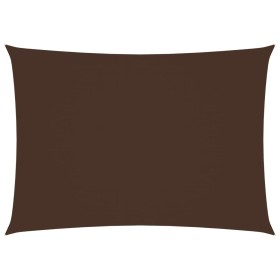 Toldo de vela rectangular tela Oxford marrón 2x3 m de vidaXL, Sombrillas - Ref: Foro24-135805, Precio: 30,21 €, Descuento: %