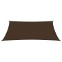 Rectangular sail awning brown Oxford fabric 2.5x4.5 m by vidaXL, Umbrellas - Ref: Foro24-135813, Price: 40,54 €, Discount: %