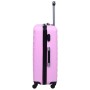 Juego de maletas rígidas con ruedas 2 piezas ABS rosa de vidaXL, Maletas - Ref: Foro24-92429, Precio: 110,41 €, Descuento: %