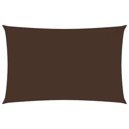 Toldo de vela rectangular tela Oxford marrón 5x8 m de vidaXL, Sombrillas - Ref: Foro24-135826, Precio: 113,91 €, Descuento: %