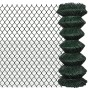 Valla de tela metálica acero verde 1x25 m de vidaXL, Paneles de vallas - Ref: Foro24-140349, Precio: 90,10 €, Descuento: %