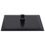 Cabezal ducha efecto lluvia acero inox cuadrado negro 20x20 cm de vidaXL, Cabezales de ducha - Ref: Foro24-147695, Precio: 24...