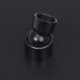 Cabezal ducha efecto lluvia acero inox cuadrado negro 20x20 cm de vidaXL, Cabezales de ducha - Ref: Foro24-147695, Precio: 24...