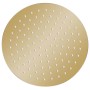 Cabezal de ducha redondo efecto lluvia acero inox dorado 25 cm de vidaXL, Cabezales de ducha - Ref: Foro24-147704, Precio: 23...