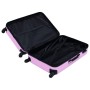 Juego de maletas rígidas con ruedas 2 piezas ABS rosa de vidaXL, Maletas - Ref: Foro24-92429, Precio: 110,41 €, Descuento: %