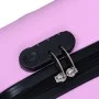 Juego de maletas rígidas con ruedas 2 piezas ABS rosa de vidaXL, Maletas - Ref: Foro24-92429, Precio: 118,23 €, Descuento: %
