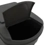 Cubos de basura apilables 4 uds polipropileno gris 100 L de vidaXL, Cubos de la basura y papeleras - Ref: Foro24-152200, Prec...