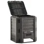 Compostador de jardín negro 380 L de vidaXL, Compostadores - Ref: Foro24-312272, Precio: 72,53 €, Descuento: %