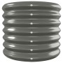 Jardinera arriate acero recubrimiento polvo gris 332x40x36 cm de vidaXL, Maceteros y jardineras - Ref: Foro24-318884, Precio:...