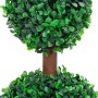 Planta de boj artificial forma de bola con maceta verde 60 cm de vidaXL, Flora artificial - Ref: Foro24-336510, Precio: 40,15...