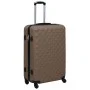Maleta rígida con ruedas ABS marrón de vidaXL, Maletas - Ref: Foro24-92428, Precio: 92,81 €, Descuento: %