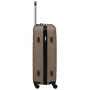 Maleta rígida con ruedas ABS marrón de vidaXL, Maletas - Ref: Foro24-92428, Precio: 92,81 €, Descuento: %
