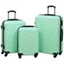 Juego de maletas rígidas con ruedas 3 piezas ABS menta de vidaXL, Maletas - Ref: Foro24-92415, Precio: 133,64 €, Descuento: %
