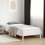 Estructura de cama madera maciza de pino blanco 100x200 cm de vidaXL, Camas y somieres - Ref: Foro24-842707, Precio: 84,80 €,...
