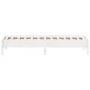 Solid white pine wood bed frame 100x200 cm by vidaXL, Beds and slatted bases - Ref: Foro24-842707, Price: 84,02 €, Discount: %