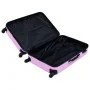 Juego de maletas rígidas 3 piezas ABS rosa de vidaXL, Maletas - Ref: Foro24-92414, Precio: 145,77 €, Descuento: %