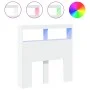 Cabecero de cama con LED blanco 100x17x102 cm de vidaXL, Cabeceros y pies de cama - Ref: Foro24-839182, Precio: 72,65 €, Desc...
