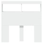 Cabecero de cama con LED blanco 100x17x102 cm de vidaXL, Cabeceros y pies de cama - Ref: Foro24-839182, Precio: 73,87 €, Desc...