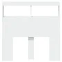 Cabecero de cama con LED blanco 100x17x102 cm de vidaXL, Cabeceros y pies de cama - Ref: Foro24-839182, Precio: 72,65 €, Desc...