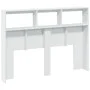 Bettkopfteil mit weißer LED 140x17x102 cm von vidaXL, Kopf- und Fußteile - Ref: Foro24-839196, Preis: 93,11 €, Rabatt: %