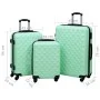 Juego de maletas rígidas con ruedas 3 piezas ABS menta de vidaXL, Maletas - Ref: Foro24-92415, Precio: 133,64 €, Descuento: %