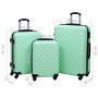 Juego de maletas rígidas con ruedas 3 piezas ABS menta de vidaXL, Maletas - Ref: Foro24-92415, Precio: 134,00 €, Descuento: %