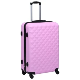Maleta rígida con ruedas ABS rosa de vidaXL, Maletas - Ref: Foro24-92424, Precio: 90,85 €, Descuento: %
