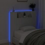 Cabecero de cama con luz LED blanco 100x16,5x103,5 cm de vidaXL, Cabeceros y pies de cama - Ref: Foro24-839231, Precio: 82,41...