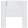 Cabecero de cama con luz LED blanco 100x16,5x103,5 cm de vidaXL, Cabeceros y pies de cama - Ref: Foro24-839231, Precio: 82,41...