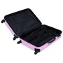 Maleta rígida con ruedas ABS rosa de vidaXL, Maletas - Ref: Foro24-92424, Precio: 90,85 €, Descuento: %
