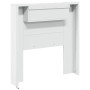 Cabecero de cama con luz LED blanco 100x16,5x103,5 cm de vidaXL, Cabeceros y pies de cama - Ref: Foro24-839231, Precio: 82,41...