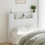 Cabecero de cama con luz LED blanco 120x16,5x103,5 cm de vidaXL, Cabeceros y pies de cama - Ref: Foro24-839238, Precio: 87,94...