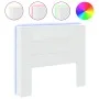 Cabecero de cama con luz LED blanco 120x16,5x103,5 cm de vidaXL, Cabeceros y pies de cama - Ref: Foro24-839238, Precio: 87,94...