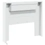 Bettkopfteil mit weißem LED-Licht 120x16,5x103,5 cm von vidaXL, Kopf- und Fußteile - Ref: Foro24-839238, Preis: 87,94 €, Raba...