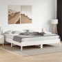 Estructura cama cabecero madera maciza pino blanco 180x200 cm de vidaXL, Camas y somieres - Ref: Foro24-3216213, Precio: 202,...
