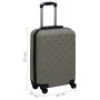 Maleta trolley con ruedas rígida ABS gris antracita de vidaXL, Maletas - Ref: Foro24-92422, Precio: 63,08 €, Descuento: %